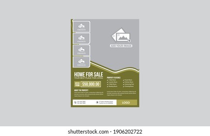 Real Estate Flyer Template Fully Editable Design Very unique 