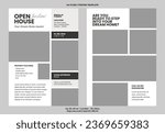 Real Estate Flyer Template, Open House Flyer Template, Real Estate Services