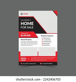 Vorlage für Immobilien, Vectordesign, Vorlage für Immobilien, Flyer Design, Poster Vektor.