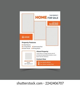 Vorlage für Immobilien, Vectordesign, Vorlage für Immobilien, Flyer Design, Poster Vektor.