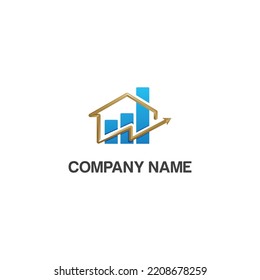 Real Estate Graph Logo Template is good logo four your company.