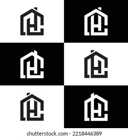 REAL ESTATE H HOME LOGO DESIGN 