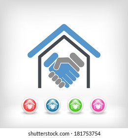 Real estate handshake