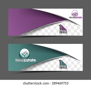 Real estate Header & Banner Design