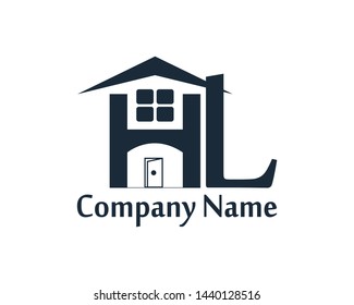 Real Estate HL Logo Design