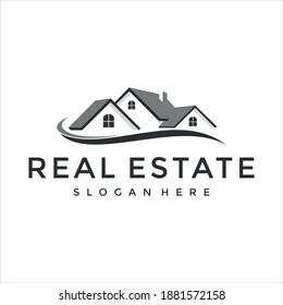 real estate home builder logo design	