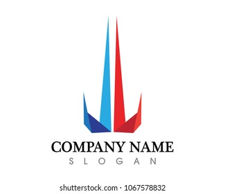 Real estate and home buildings logo icons template
