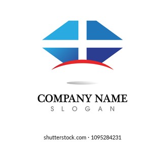 Real estate and home buildings logo icons template
