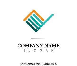 Real estate and home buildings logo icons template
