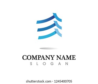 Real estate and home buildings logo icons template
