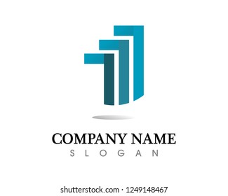 Real estate and home buildings logo icons template

