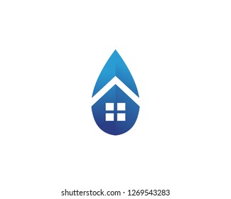 Real estate and home buildings logo icons template

