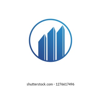 Real estate and home buildings logo icons template
