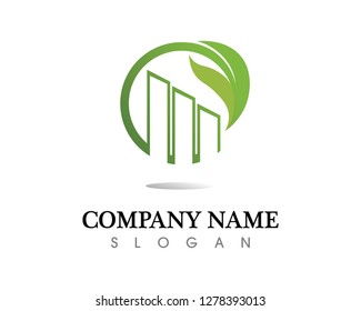 Real estate and home buildings logo icons template
