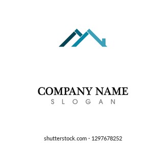 Real estate and home buildings logo icons template
