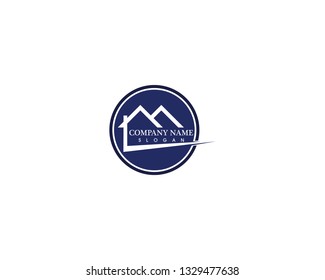 Real estate and home buildings logo icons template
