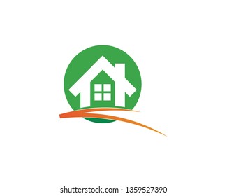 Real estate and home buildings logo icons template
