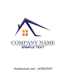 Real estate and home buildings logo icons template
