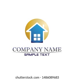 Real estate and home buildings logo icons template
