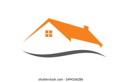 Real estate and home buildings logo icons template 