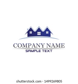 Real estate and home buildings logo icons template

