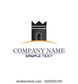 Real estate and home buildings logo icons template
