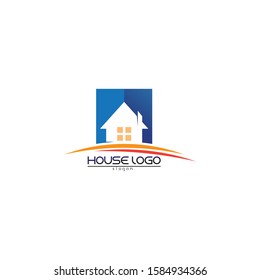 Real estate and home buildings logo icons template