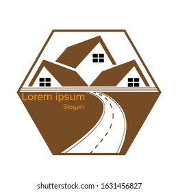 Real estate and home buildings logo icons template