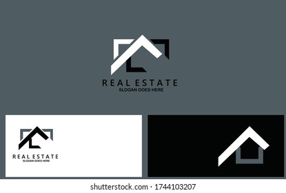 Real Estate and Home Buildings Logo Icon Template Vector