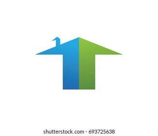 Real estate and home buildings logo icons template
