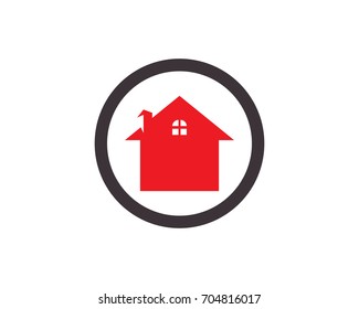 Real estate and home buildings logo icons template
