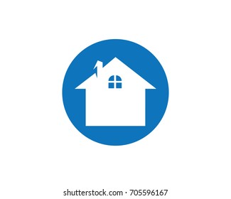 Real estate and home buildings logo icons template
