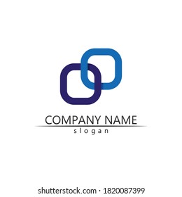 Real estate and home buildings vector logo icons template