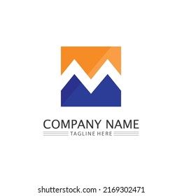 Real estate and home buildings vector logo icons template