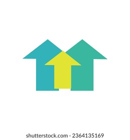 Real estate and home buildings vector logo icons template