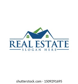 Real estate, home, house icon logo design template vector illustration