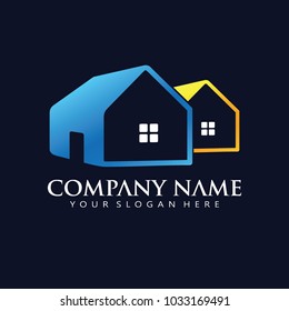 Real estate home house logo icon