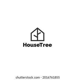 real estate home house outline symbol logo vector icon illustration
