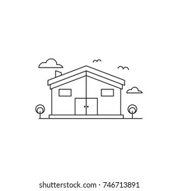Real Estate Home logo icon template vector illustration for your company