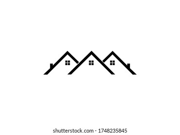 Logo für Immobilien-Vektorgrafik