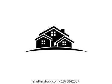 real estate home logo vector