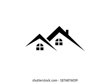 real estate home logo vector