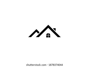 real estate home logo vector