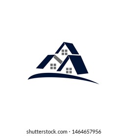 Real Estate Home Property Design Template Vector