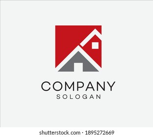Real Estate Home Property Developer Agent Logo Design And Brand