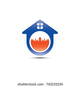 Real Estate, Home, Property Logo Vector
