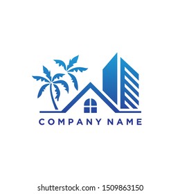 Real Estate Home Vector Logo 01