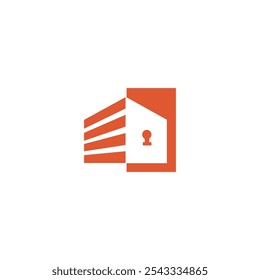 Real estate home vector logo template design