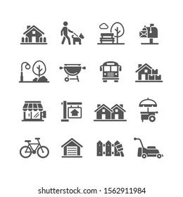 Real Estate and Homes icons