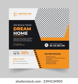 Real estate house agency cover design template, Dream home for sale Perfect and modern real estate banner promotion, Abstract corporate business web banner template Vector Eps10.